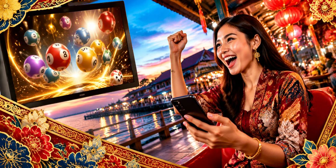 Reka bentuk batik Malaysia yang kaya warna menghiasi antaramuka permainan slot bertema tempatan